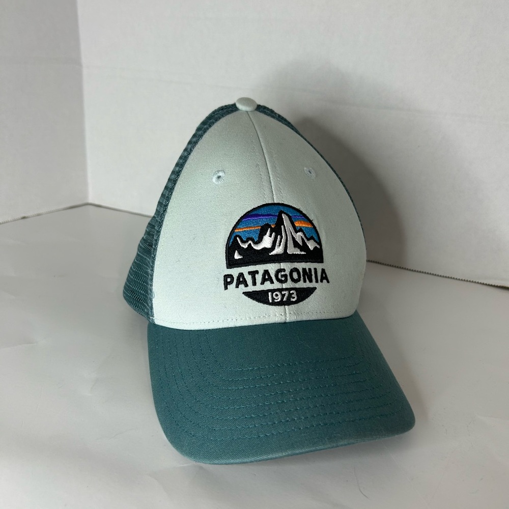 Patagonia Fitz Roy Scope LowPro Trucker Hat Snap Back 1973 Logo Cap